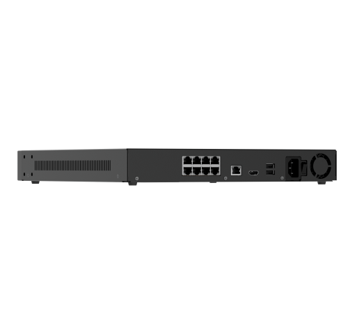 NVR H2D8PAC (8ch), 8 kanálový videorekordér, ONVIF/ RTSP, max 4K, 2xHDD, 8xPoE, 1xHDMI, 3xUSB, černý NVR H2D8PAC (8ch), 8 kanálový videorekordér, ONVIF/ RTSP, max 4K, 2xHDD, 8xPoE, 1xHDMI, 3xUSB, černý