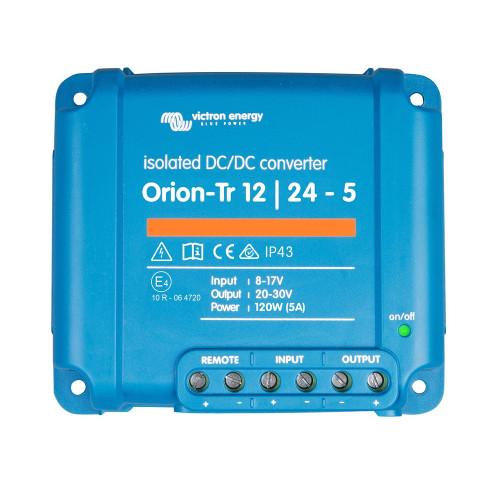 DC/DC konvertor z 12V na 24V Orion-Tr 12/24- 5A (120W)