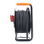 Solight prodlužovací přívod - na bubnu, zásuvky 400V + 230V, 25m kabel guma-neopren 5x1,5mm2, IP44