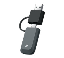USB klient TP-Link Archer TBE400U BE6500, WiFi 7,  2,4/5/6GHz, USB C
