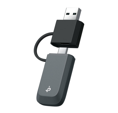 USB klient TP-Link Archer TBE400U BE6500, WiFi 7,  2,4/5/6GHz, USB C