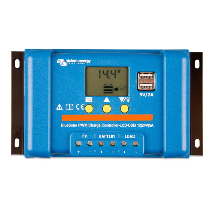 PWM solární regulátor Victron Energy BlueSolar-LCD&USB 5A PWM solární regulátor Victron Energy BlueSolar-LCD&USB 5A