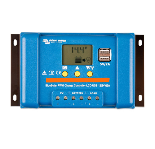 PWM solární regulátor Victron Energy BlueSolar-LCD&USB 5A