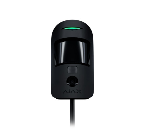 MotionCam Fibra, drát. PIR+CAM detektor, PET imunita, černý