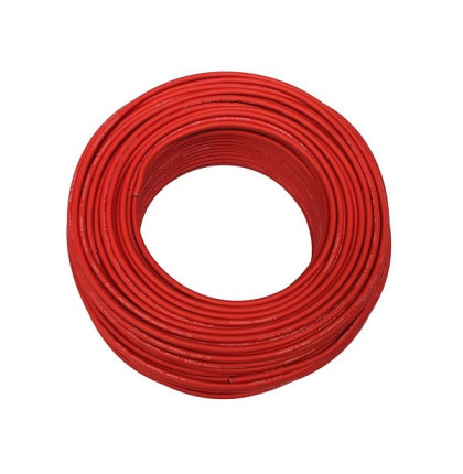 Solární kabel H1Z2Z2-K 4mm2, 1500V - červený, 100m balení