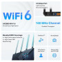 WiFi router TP-Link Archer AX55 Pro WiFi 6  AX3000, 3x GLAN, 1x GWAN, 1x 2,5GWan, 2,4/5GHz