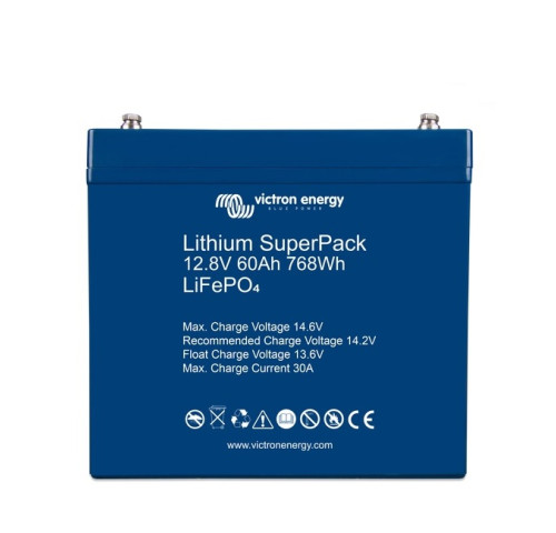 Victron Energy LiFePO4 baterie 12,8V/60Ah Lithium SuperPack