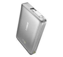 Powerbanka Baseus Nomos Qi2 10000mAh, 45W, s kabelem USB-C šedá