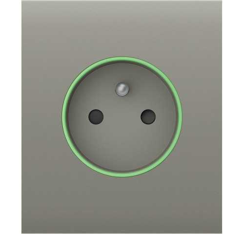 CenterCover (type E), přední panel pro Outlet, olive