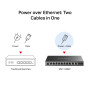 Switch TP-Link Mercusys MS112GMP 2x GLAN, 8x GLAN s PoE+, 2x SFP, 110W