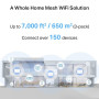 WiFi router TP-Link Mercusys Halo H25BE(3-pack) WiFi 7, BE3600, 3x GLAN, 2,4/5 GHz WiFi router TP-Link Mercusys Halo H25BE(3-pack) WiFi 7, BE3600, 3x GLAN, 2,4/5 GHz
