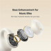 Bluetooth sluchátka Baseus Bass 15 Clip Open Ear bílá