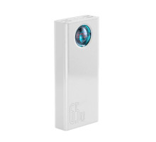Powerbanka Baseus Amblight QC 30000mAh, 65W bílá