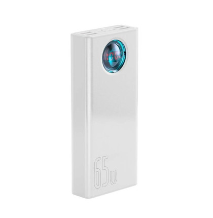 Powerbanka Baseus Amblight QC 30000mAh, 65W bílá