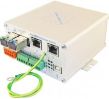 1-873-220 2G-2S.0.2.F-BOX-PoE, Průmyslový switch pro kruhovou topologii s 2x SFP…