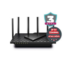 WiFi router TP-Link Archer AX72 WiFi 6 AP, 4 x GLAN, 1x GWAN, 1x USB, 574Mbps 2,4/ 4804Mbps 5GHz, OneMesh