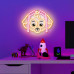 Dekorativní LED neon Tlapková patrola - Skye
