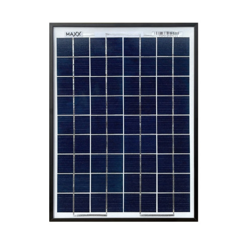 Solární panel MAXX 10W mono, ČERNÝ rám