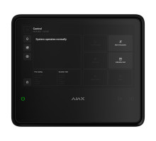 EN54 Fire Hub, centrální ovládací panel, 2xSIM, 4G/3G/2G, Ethernet, Wi-Fi, černý