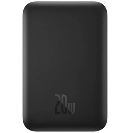 Bezdrátová powerbanka Baseus Magnetic Mini Air 6000mAh, 20W černá