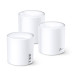 WiFi router TP-Link Deco X60(3-pack) AX5400, WiFi 6, 2x GLAN, / 574Mbps 2,4GHz/ 2402Mbps 5GHz