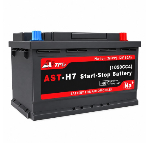 SOLARFAM AST-H7 Sodium-Ion autobaterie 12V 60Ah Start-Stop SOLARFAM AST-H7 Sodium-Ion autobaterie 12V 60Ah Start-Stop