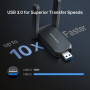 USB klient TP-Link Mercusys MA37BEH Wireless USB adapter BE6500, 2,4/5/6 GHz