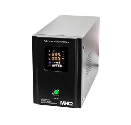 Záložní zdroj MHPower MPU-800-12 - NOVÉ, POŠKOZENÝ OBAL, UPS, 800W, čistý sinus, 12V Záložní zdroj MHPower MPU-800-12 - NOVÉ, POŠKOZENÝ OBAL, UPS, 800W, čistý sinus, 12V