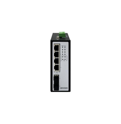 DS-3T2506P 4×1Gb PoE + 2×1Gb SFP | výkon 140W | bez managementu | průmyslový provoz…