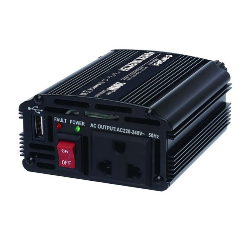 Měnič napětí Carspa CAR200U-24, 24V/230V+USB 200W modifikovaná sínus