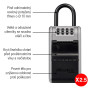 Bezpečnostní schránka Master Lock 5480EURD se závěsným okem Bezpečnostní schránka Master Lock 5480EURD se závěsným okem