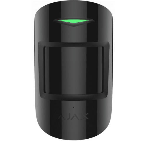 CombiProtect, bezdrát. komb. PIR detektor+rozbití skla, PET imunita, černý