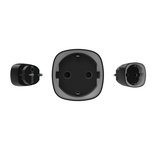 Socket (type F), inteligentní zásuvkový adaptér, černý Socket (type F), inteligentní zásuvkový adaptér, černý