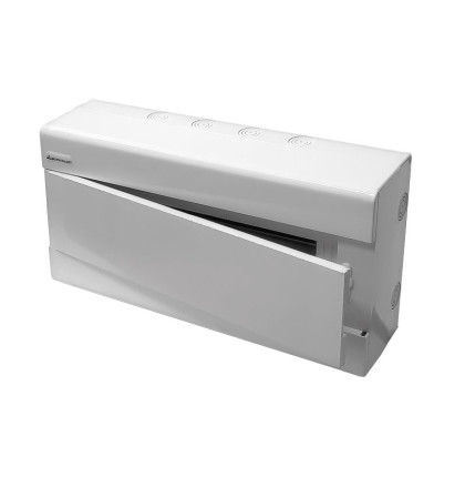 Rozvaděč SRn-18/B (N+PE) IP40 plastový 1x18 nástěnný / bílé dveře