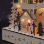 Solight LED dřevěný vánoční stromek s dekoracemi, 17x LED, bílá, 45cm, 2x AA Solight LED dřevěný vánoční stromek s dekoracemi, 17x LED, bílá, 45cm, 2x AA