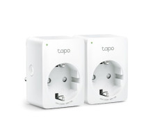 Chytrá zásuvka TP-Link Tapo P100(2-pack)(EU) regulace 230V přes IP, Cloud, WiFi