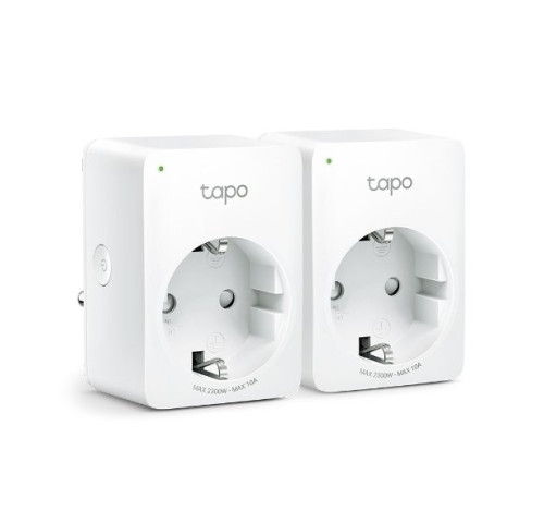 Chytrá zásuvka TP-Link Tapo P100(2-pack)(EU) regulace 230V přes IP, Cloud, WiFi Chytrá zásuvka TP-Link Tapo P100(2-pack)(EU) regulace 230V přes IP, Cloud, WiFi