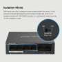 Switch TP-Link Mercusys MS106P 2x LAN, 4x LAN s PoE, 67W