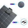 Solární panel SOLARFAM 200W - ROZBALENÉ, 1570x680x2mm, CPC, flexibilní, Bílý