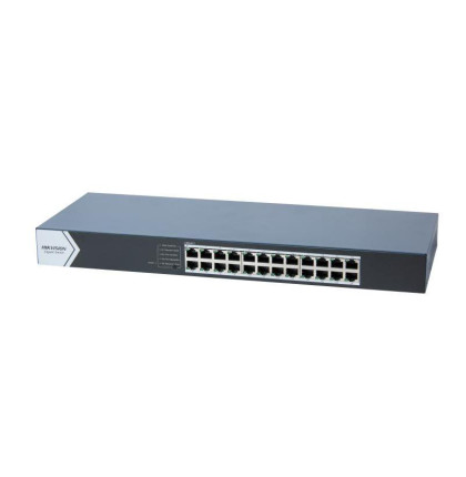 DS-3E0524-E(C) 24×1Gb RJ45 | výkon18W | bez managementu | přepínací kapacita48Gbps
