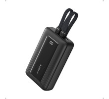 Powerbanka Anker 10000mAh, 30W s kabelem USB-C + Lightning černá