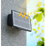 Solight LED solární nástěnné světlo, teplá a studená bílá, 15x10cm Solight LED solární nástěnné světlo, teplá a studená bílá, 15x10cm