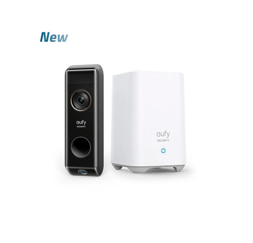 Domovní videozvonek Anker eufy S330 s centrální jednotkou Homebase 2, 2K černý Domovní videozvonek Anker eufy S330 s centrální jednotkou Homebase 2, 2K černý