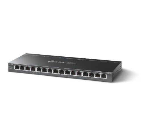Switch TP-Link TL-SG116P 16x GLAN s POE+, 120W, kov Switch TP-Link TL-SG116P 16x GLAN s POE+, 120W, kov
