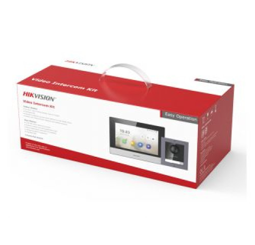 DS-KIS602 Sada IP videotelefonu. Obsahuje: venkovní jednotku DS-KD8003-IME1/Surface…