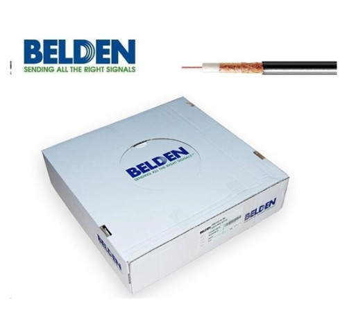 Kabel koax BELDEN H125 CU PE 250M černý Kabel koax BELDEN H125 CU PE 250M černý