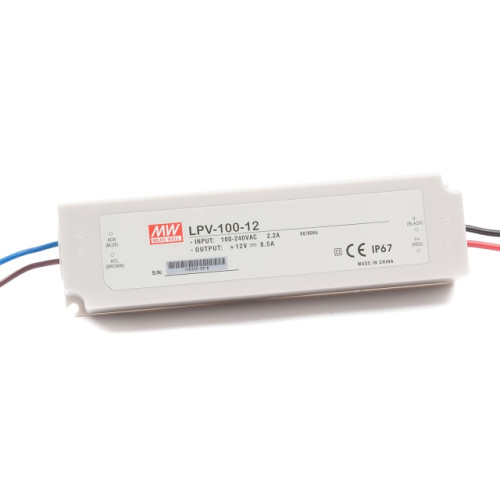 MEAN WELL LPV-100-12 napájecí zdroj pro LED 100W 12V