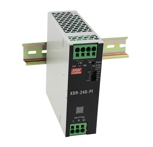 MEAN WELL XDR-240-36PI Průmyslový prémiový zdroj na DIN lištu 240W 36V