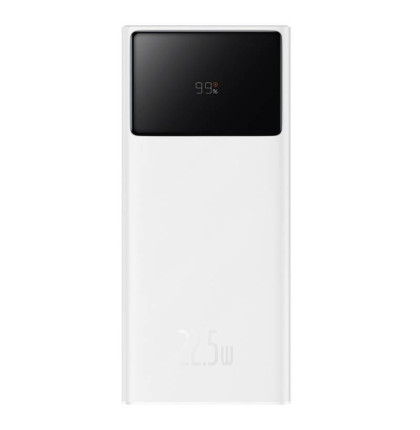 Powerbanka Baseus Star-Lord 30000mAh, 30W bílá