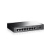 Switch TP-Link TL-SF1008P 8x LAN, 4xPoE, 57W, kov